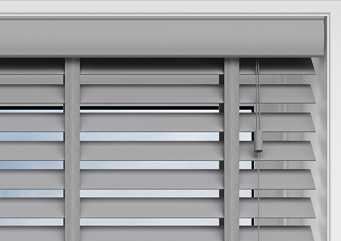 Ecowood Deluxe, Tranquil Grey Satin - Twist&Fit Venetian Blind - Image 9